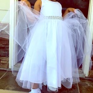 kids reception dress